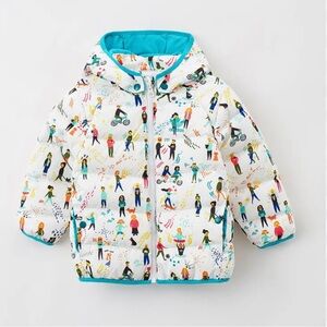 Adidas Originals Toddler Kids Graphic Puffer Down Jacket